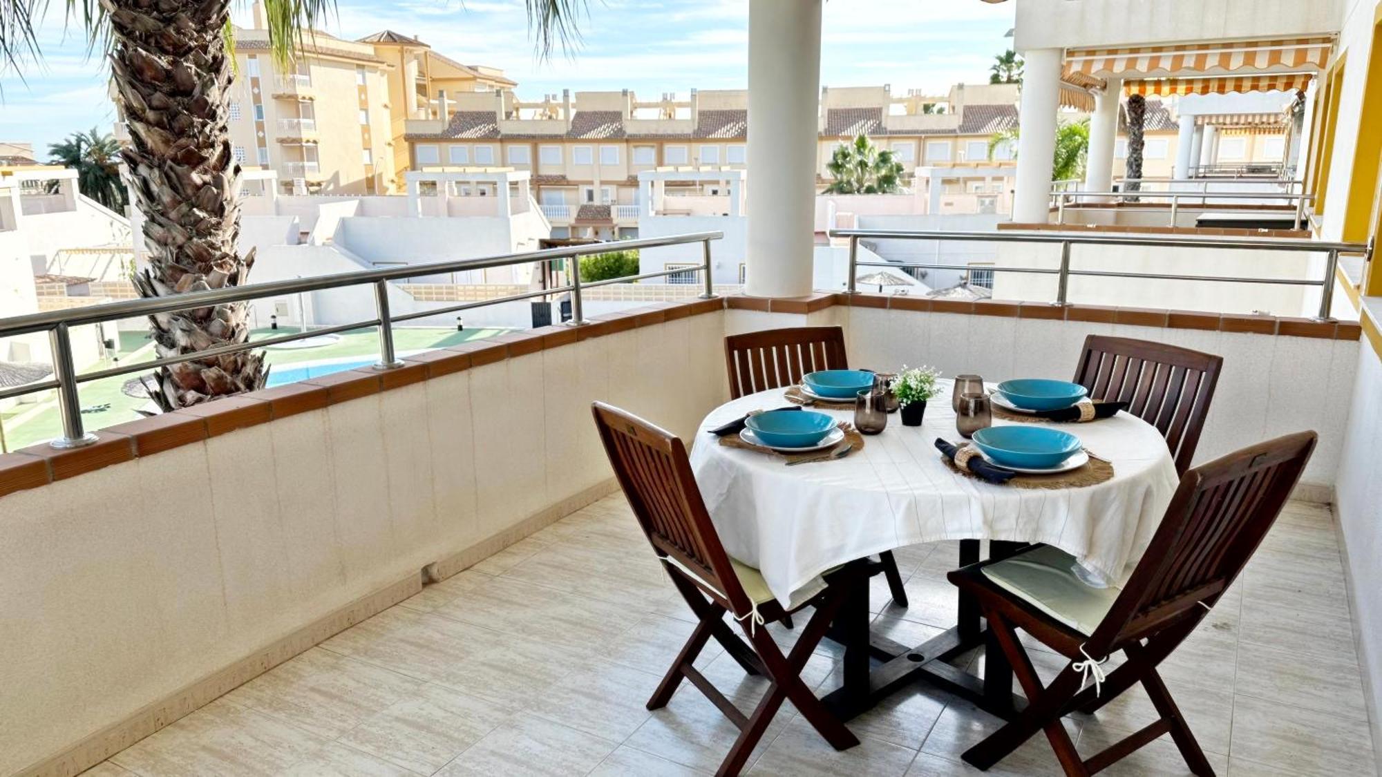 Poligono - Playa San Fernando Apartment Oliva Luaran gambar