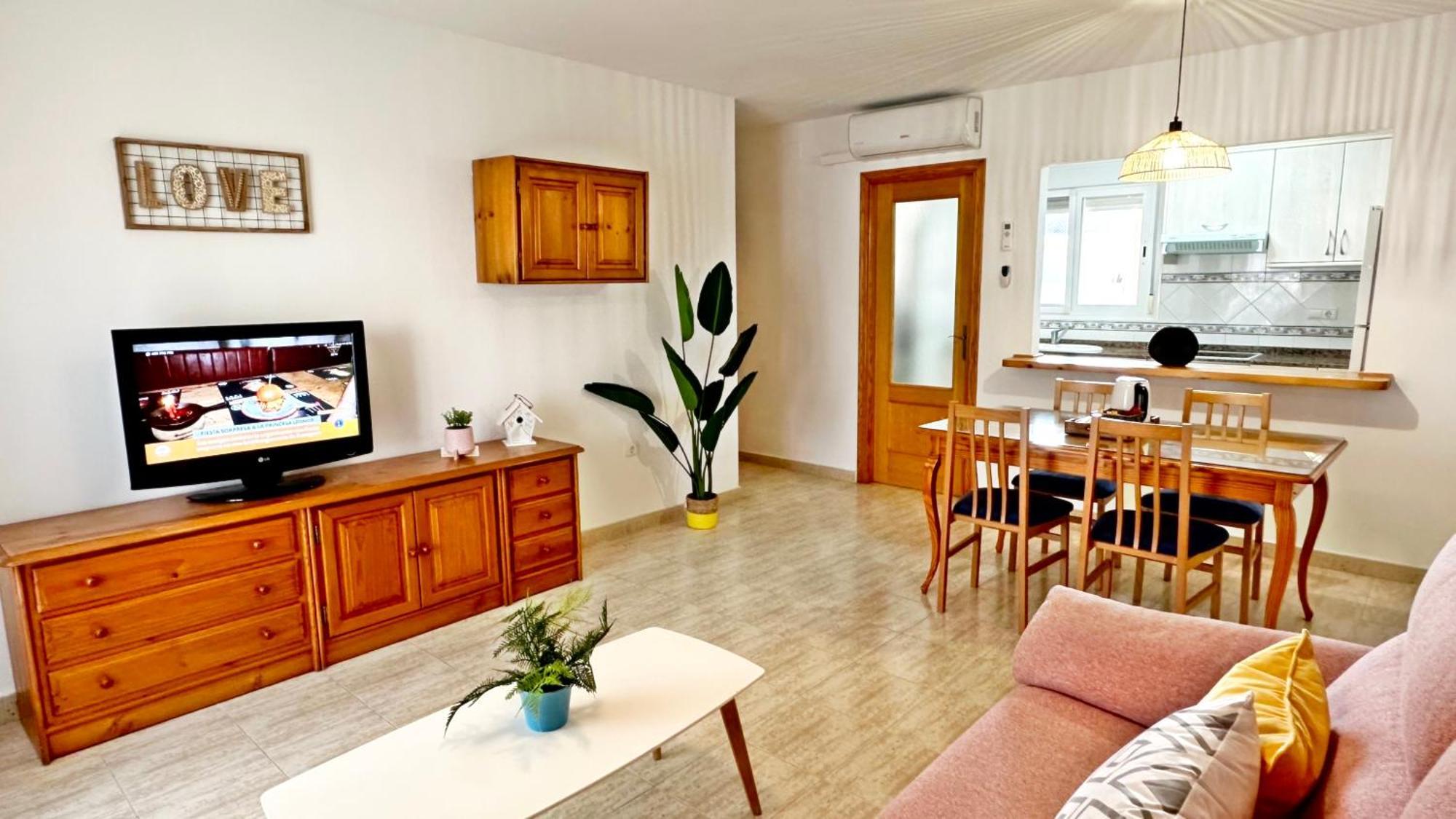 Poligono - Playa San Fernando Apartment Oliva Luaran gambar